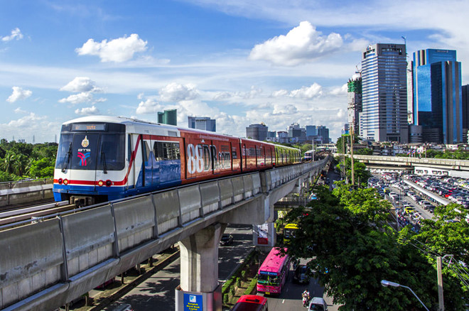 Bangkok miễn phí phương tiện công cộng trong 2 ngày